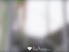 PureMature Huge cock fuck with buxomy brunette WIFE Kitana Lure