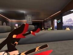 VTUBER PLAYING VR GETS FUCKED BY RANDOM STRANGER