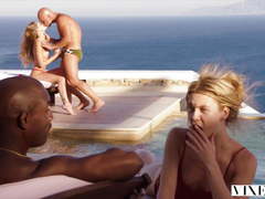 VIXEN Teen Model Exhibitionist Gets Fucked Everywhere By Her