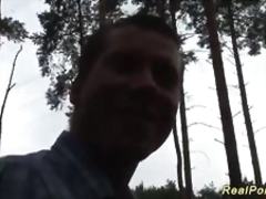 german teen banged in the forest