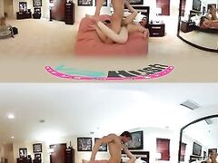 VRHUSH Tight pussy Dani Daniels takes massive cock in pussy