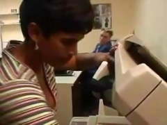 Old Boss and young Maid