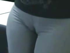 Cameltoe en oficina