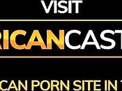 Hard Working African Cock Demon In Interracial Cum Casting
