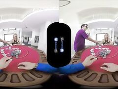 BaDoink VR Great Poker Risk with Olivia Austin VR Porn